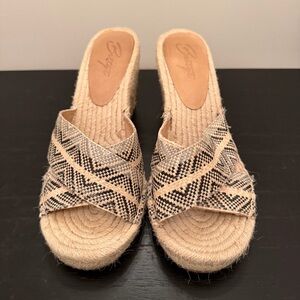 Wedge Espadrilles Size 10
